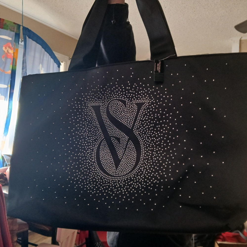 Victoria's Secret Black Tote Bag